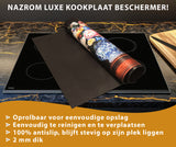 Inductie Beschermer - Afdekmat - Luxe Wit Betoonlook